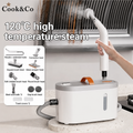 New Handheld High Temperature Steam Cleaner Kitchen Hood Cleaner for Deep Cleaning and Sanitising Electric Steam Cleaner